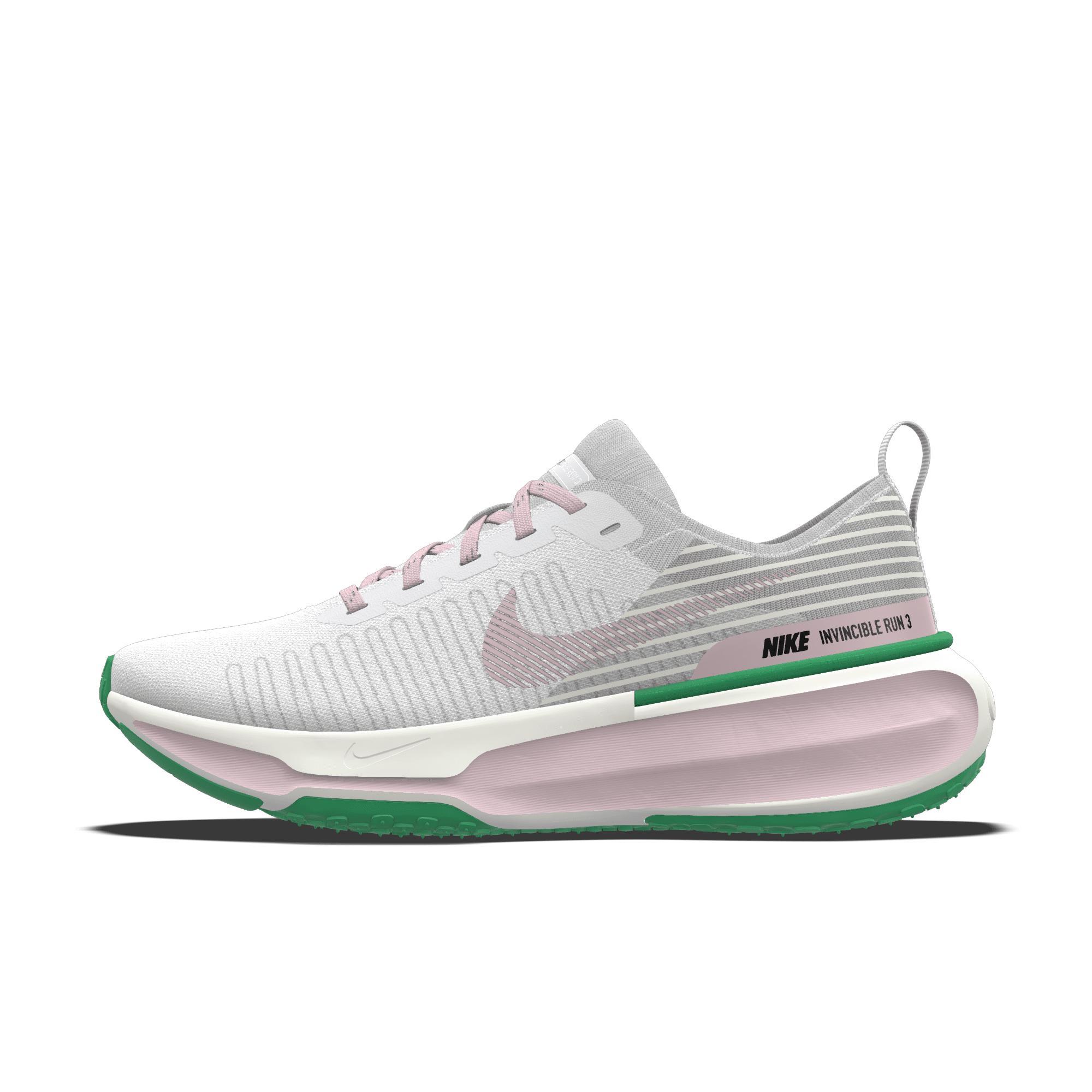 Nike Womens Invincible 3 By You Custom Road Running Shoes Product Image