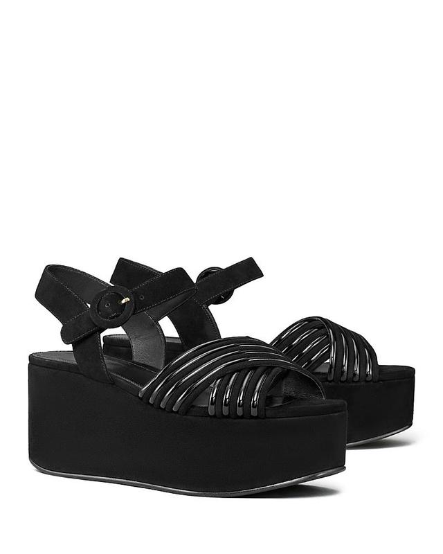 Tory Burch Womens Bombe Strappy Platform Sandals Product Image