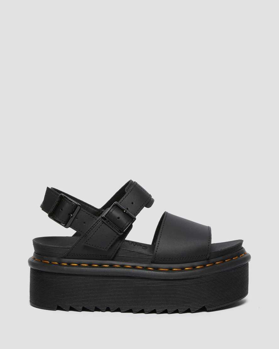 Dr. Martens Womens Voss Quad Slingback Platform Sandals Product Image