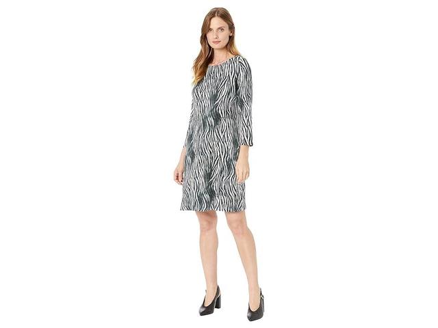 Tommy Bahama Darcy Zesty Zebra Dress (Storm Grey) Women's Clothing Product Image