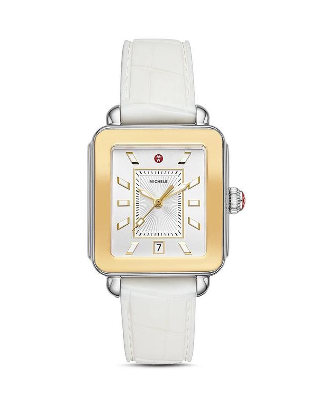 Michele Deco Sport Two-Tone Watch, 34mm x 36mm Product Image