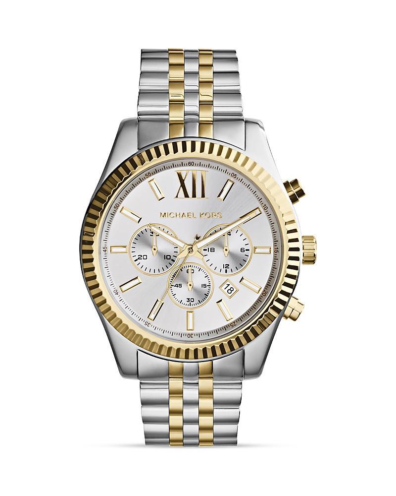 Oversized Pavé Logo -Tone Watch Product Image