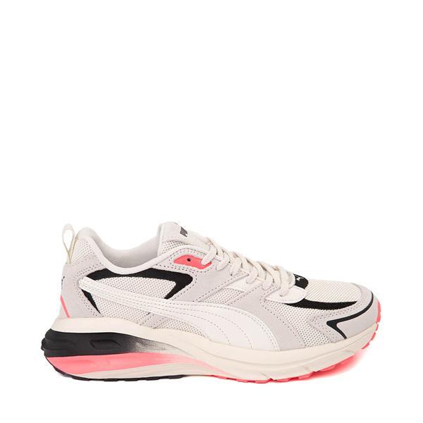 Womens PUMA Hypnotic LS Athletic Shoe - Vapor Gray / Black / Neon Coral Product Image