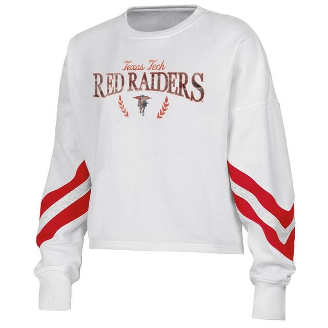 NCAA Texas Tech Red Raiders Womens Crew Fleece Sweatshirt Product Image