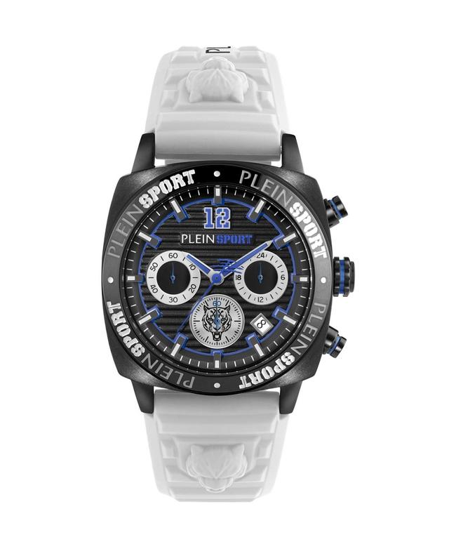 Philipp Plein White Silicone Strap Sport Wildcat Mens Watch Product Image