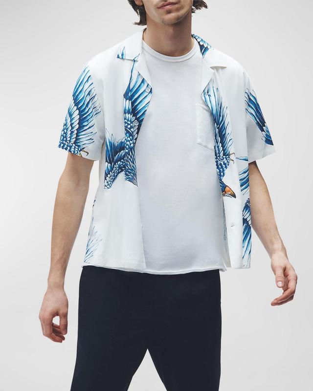 Mens Avery Printed Camp Shirt Product Image