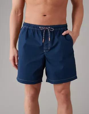 AE Solid Flex 7" Swim Trunk Product Image