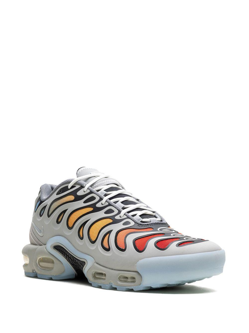 NIKE Air Max Plus Drift Sneakers In Light Silver/volt/adobe Product Image