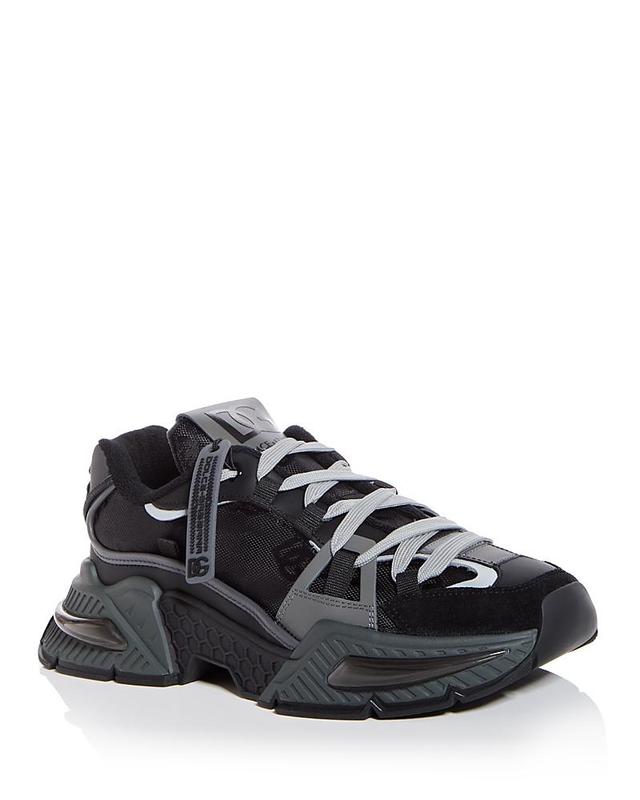 Men's Airmaster Mixed-Media Low-Top Sneakers Product Image