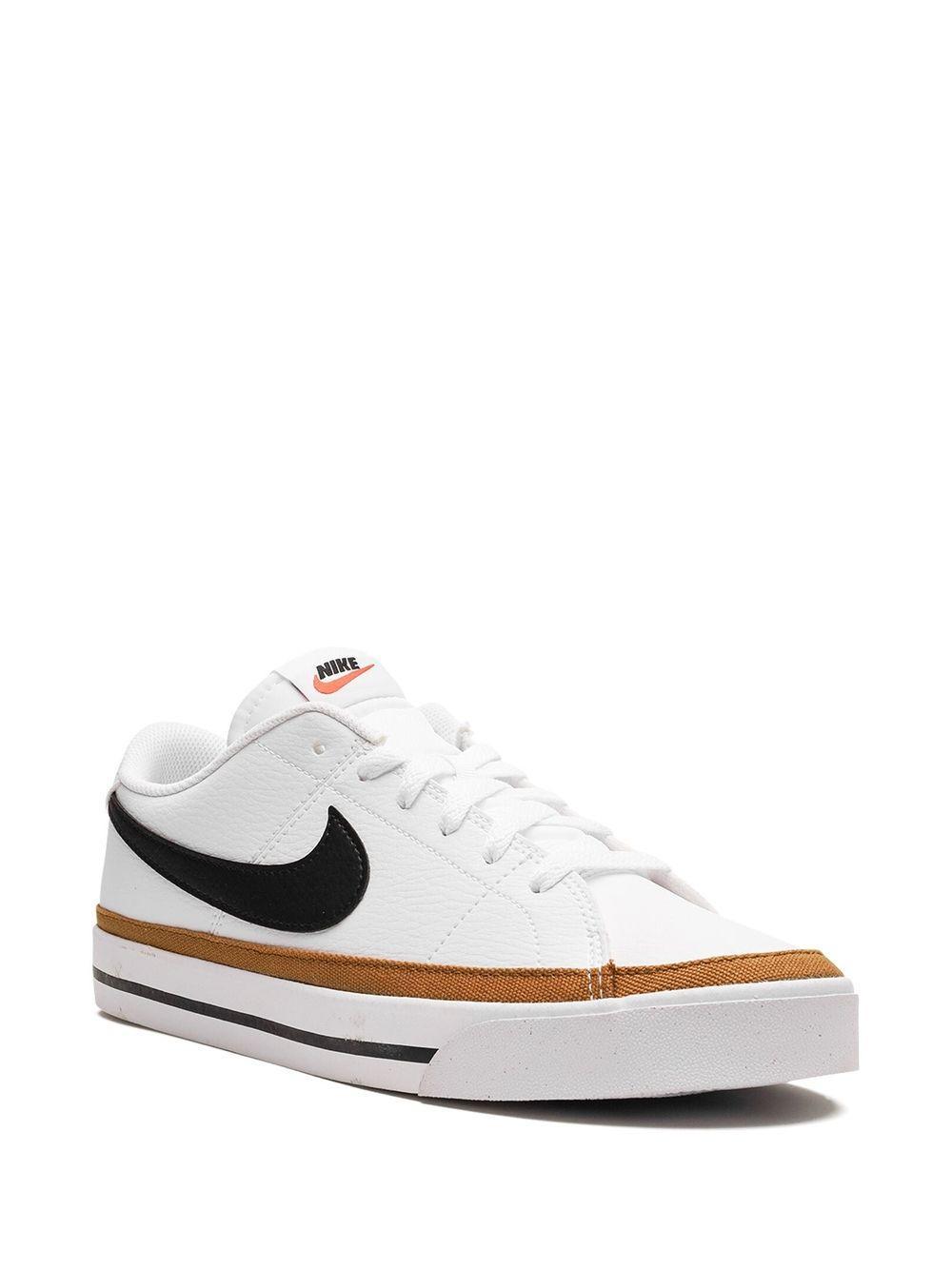 NIKE Court Legacy Low-top Sneakers In White Product Image