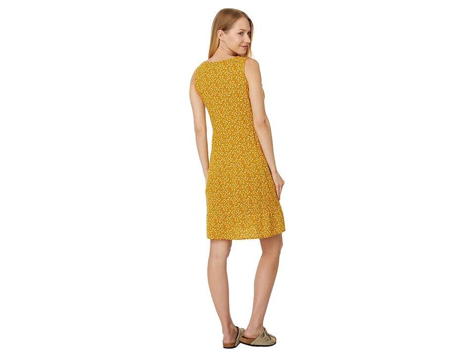 Toad&Co Manzana Tiered Sleeveless Dress (Pollen Small Floral Print) Women's Dress Product Image