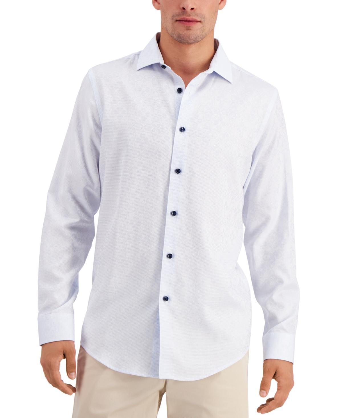 Alfani Mens Regular-Fit Medallion-Print Shirt, Created for Macys Product Image