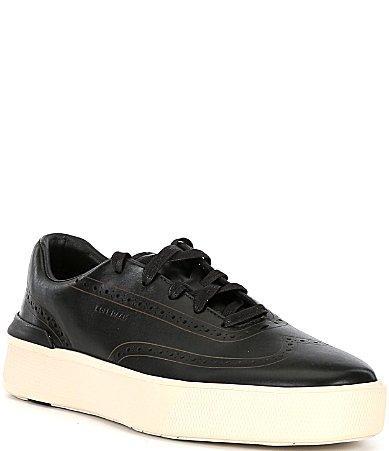 Cole Haan Mens GrandPr Crew Wingtip Sneakers Product Image