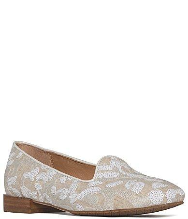 Donald Pliner Renna Brocade Sequin Dress Loafers Product Image