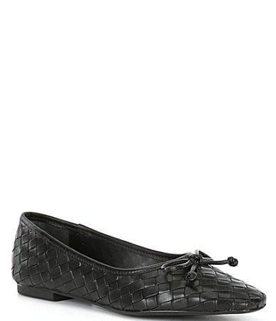 Schutz Womens Arissa Woven Slip On Flats Product Image