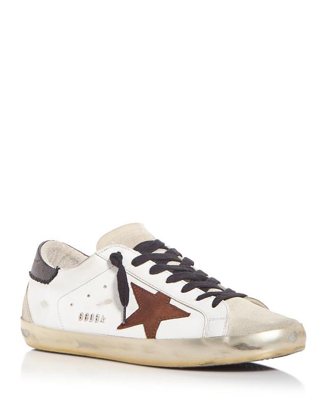 Golden Goose Deluxe Brand Mens Super-Star Low Top Sneakers Product Image