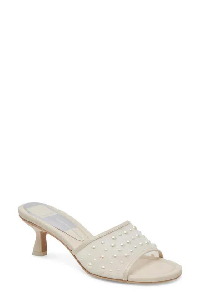 DOLCE VITA Meeza Sandal In White Product Image