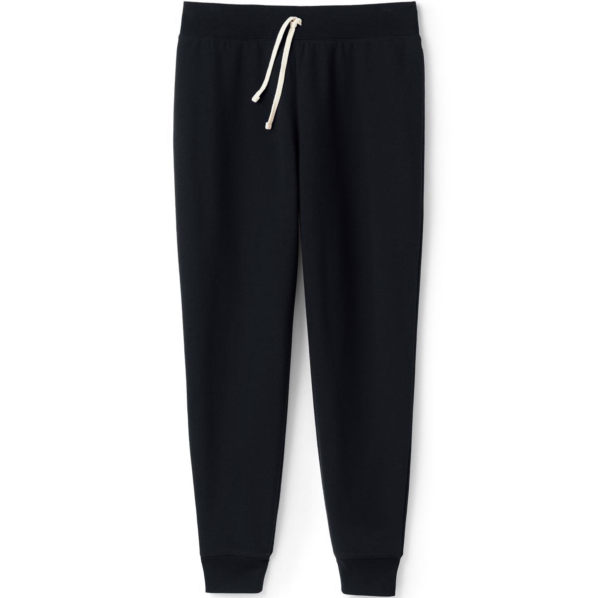 Lands End Mens School Uniform Adult Fleece Jogger Sweatpants Product Image