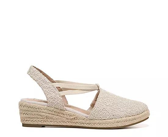 LifeStride Katrina Espadrille Slingback Wedge Pump Product Image