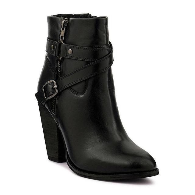 Rag & Co Cat Track Womens Leather Ankle Boots Product Image