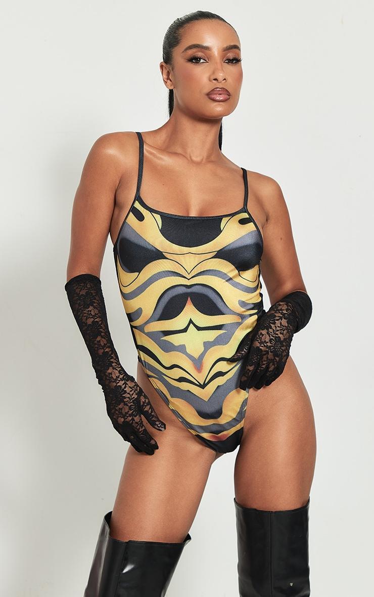 Queen Bee Sexy Bodysuit Costume Product Image