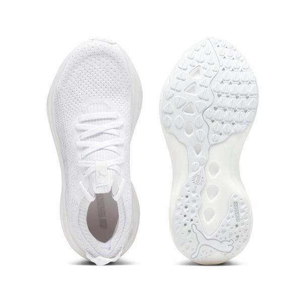 PUMA ForeverRun NITROâ¢ Knit Women's Running Shoes in White/Feather Grey Product Image