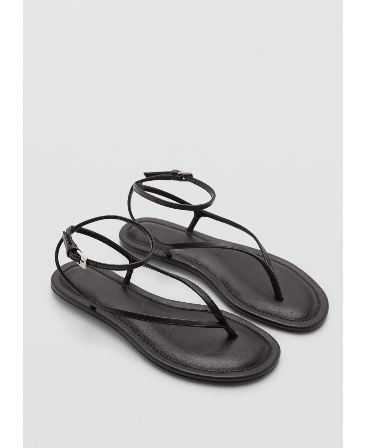 Mango Womens Buckle Strap Sandals Product Image