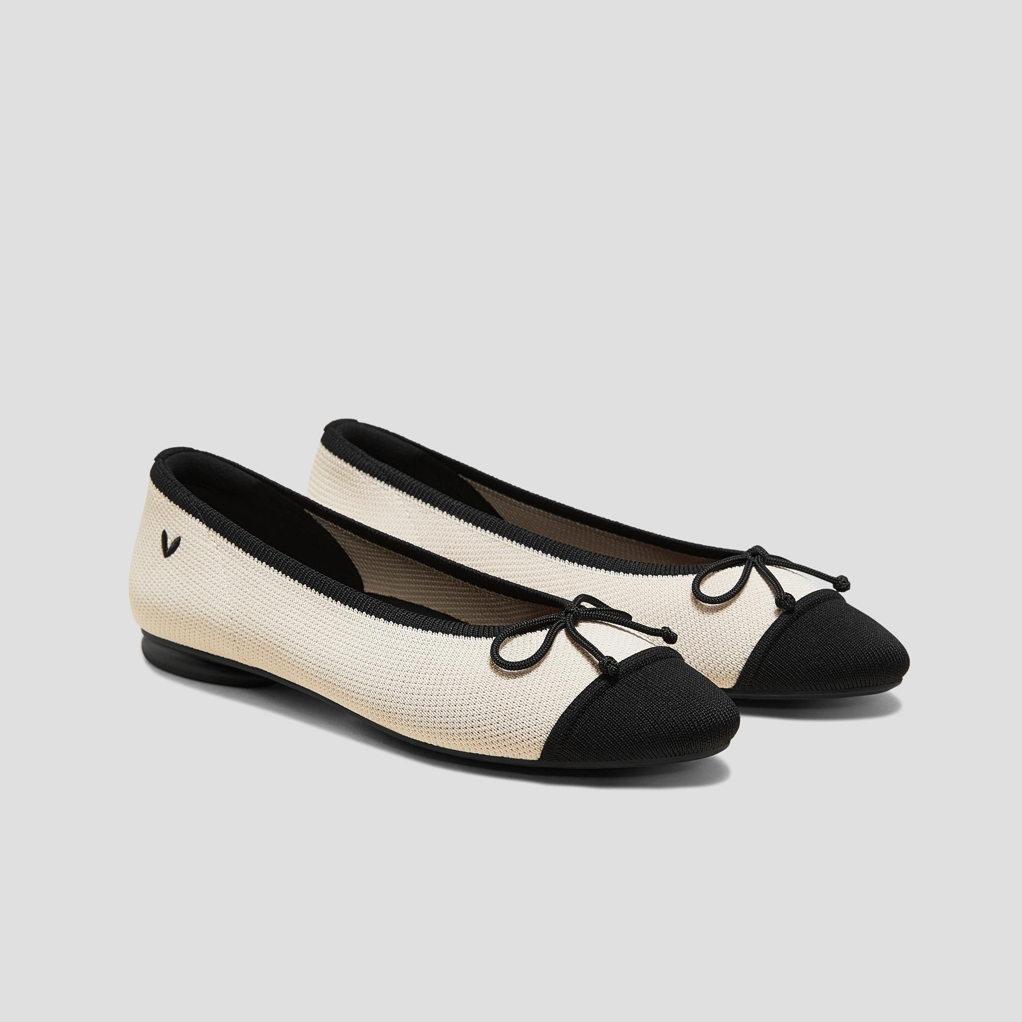 Almond-Toe Bow Flats (Tiana) Product Image