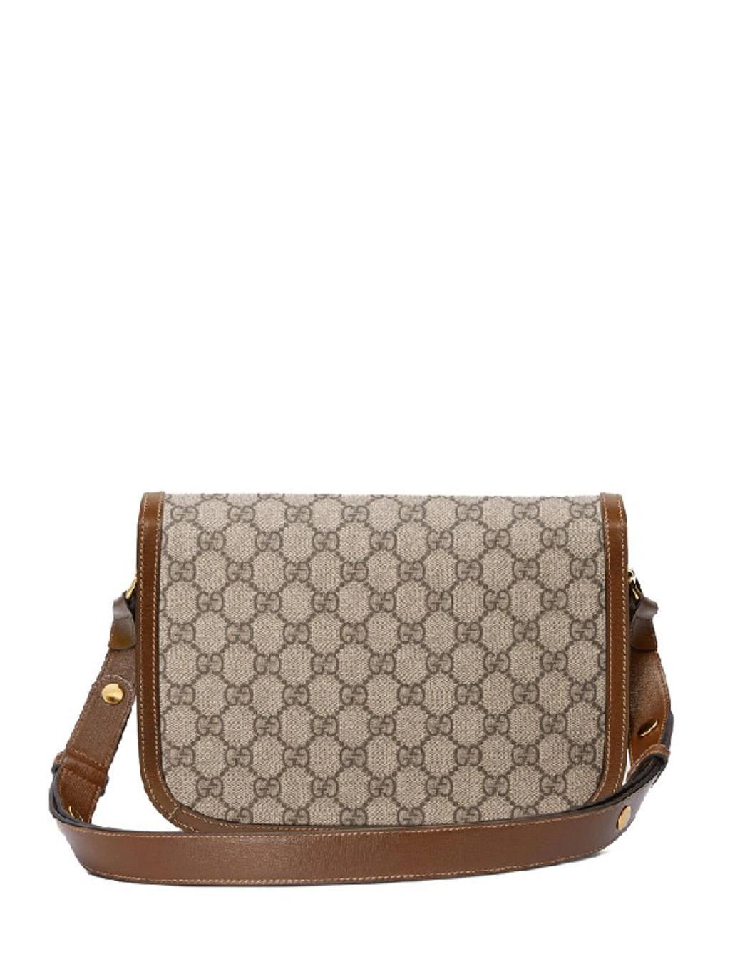 1955 Horsebit Shoulder Bag In Brown Product Image