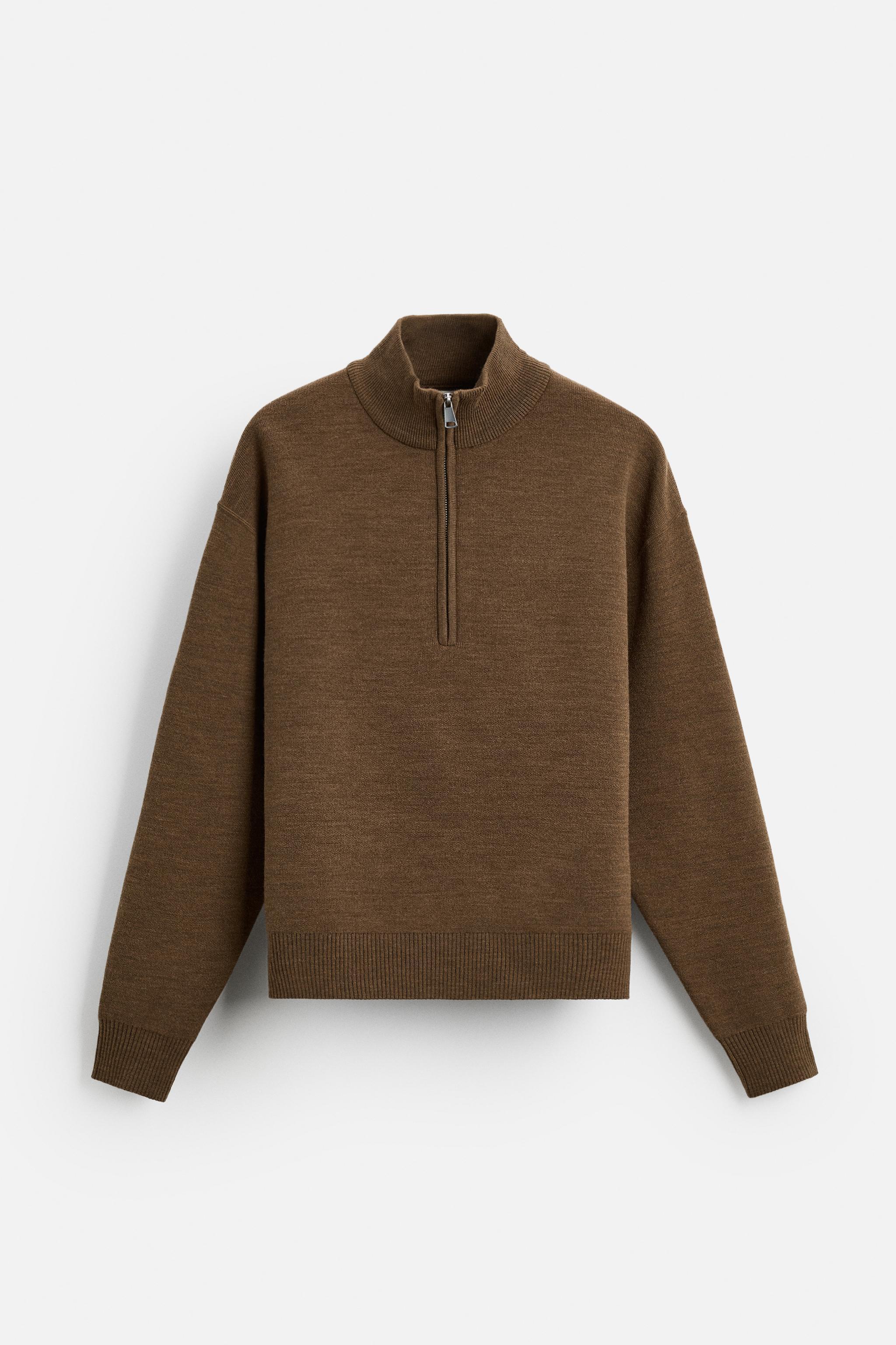 QUARTER ZIP SWEATER Product Image