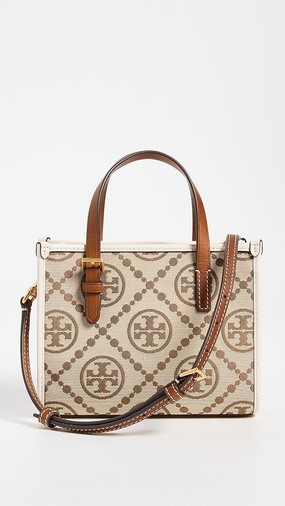 Tory Burch Mini T Monogram Jacquard Tote | Shopbop Product Image