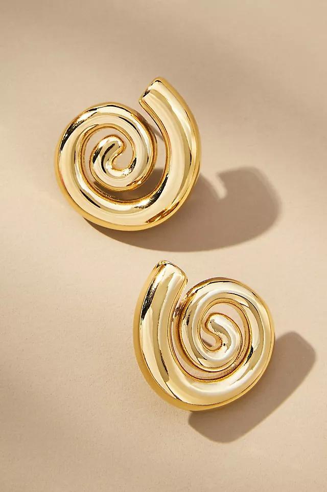 Swirl Shell Post Earrings Product Image