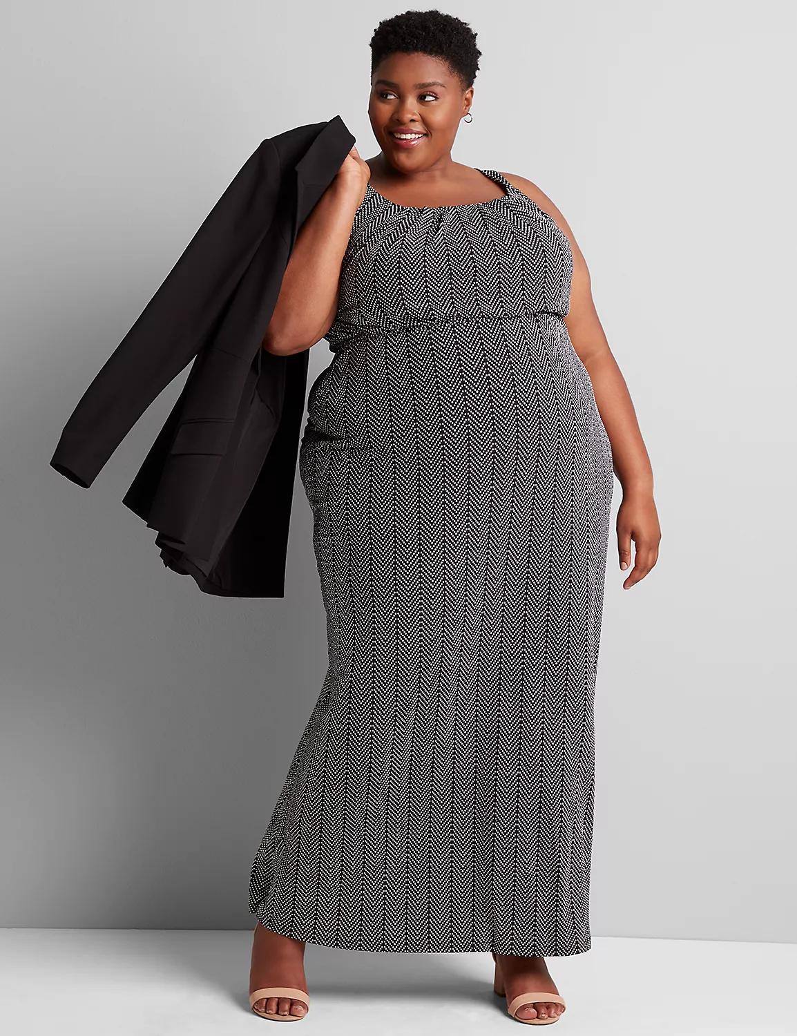 Textured Maxi Dress Product Image