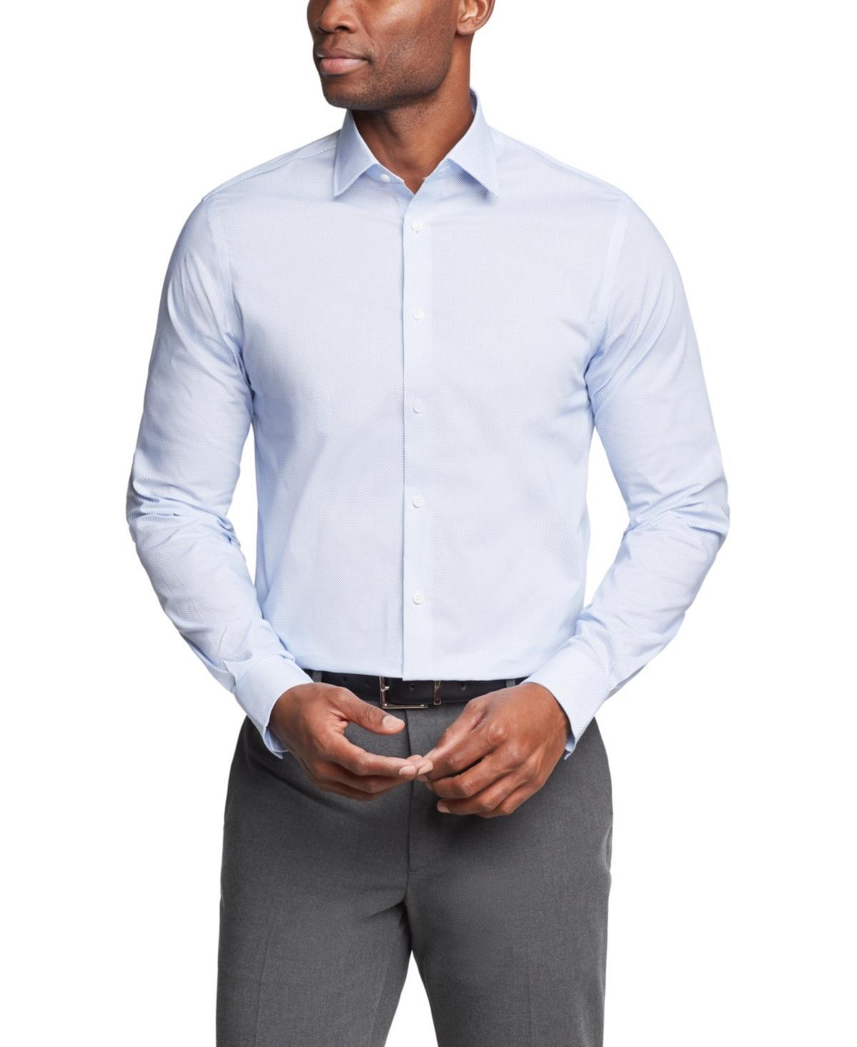 Michael Kors Mens Regular-Fit Comfort Stretch Dress Shirt Product Image