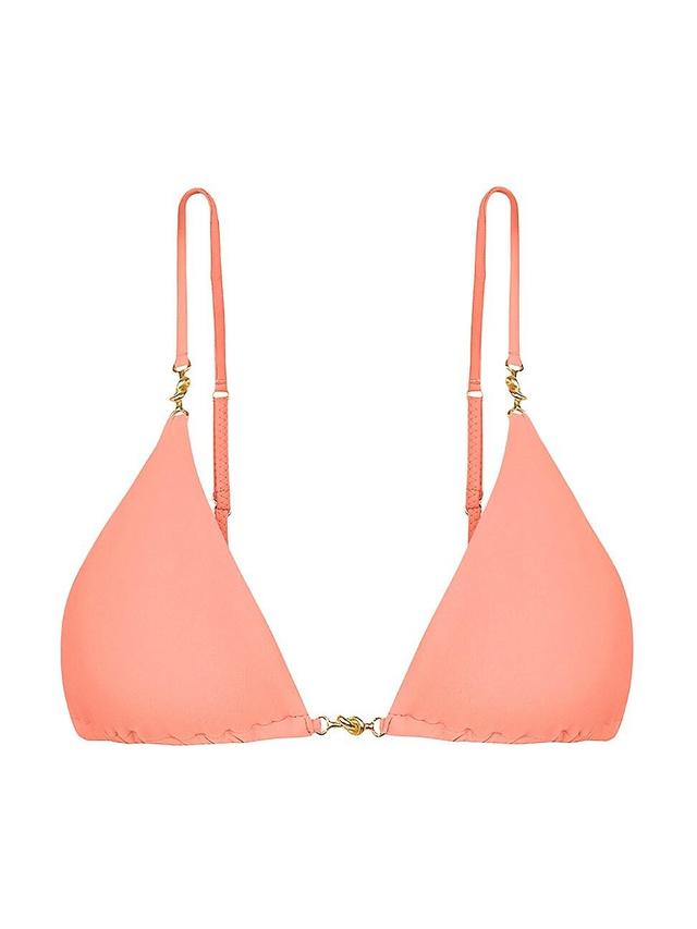 Womens Cora Triangle Bikini Top Product Image