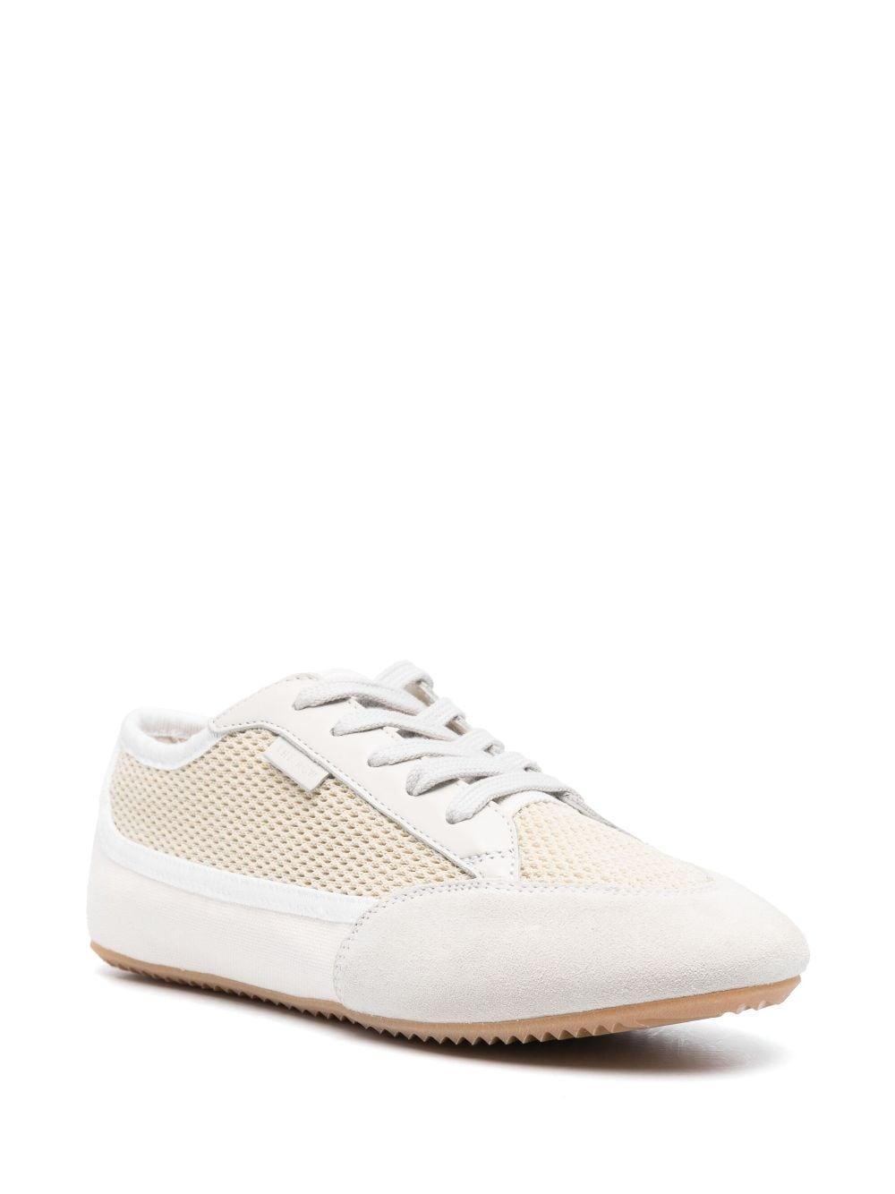 Bonnie Canvas And Suede Sneakers In Ivory Product Image