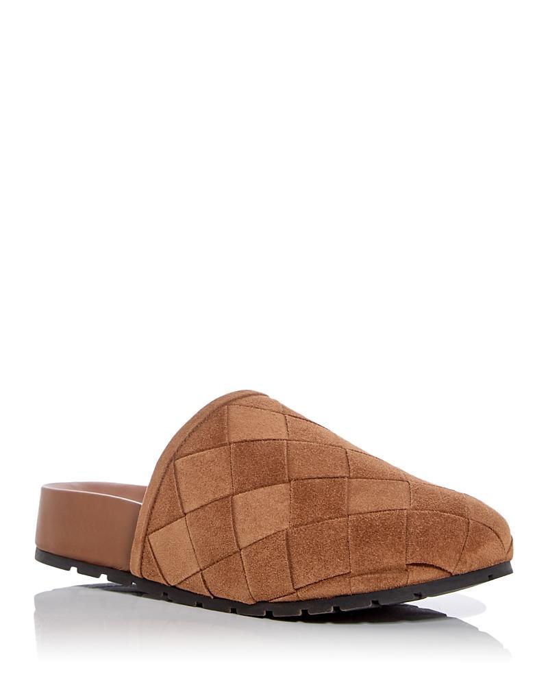 Womens Reggie Intrecciato Leather Clogs Product Image