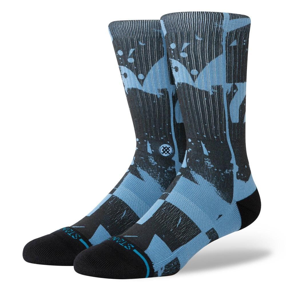 STANCE x WADE Mens Segment Crew Socks - Navy Blue 6-12 Product Image