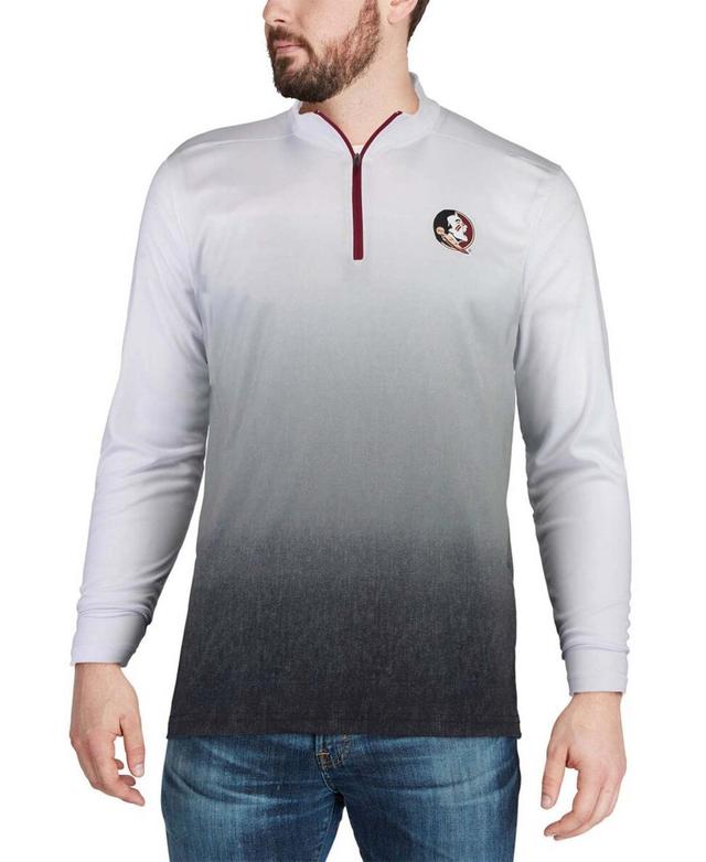 Mens Colosseum Gray Tennessee Volunteers Magic Team Logo Quarter-Zip Jacket Product Image