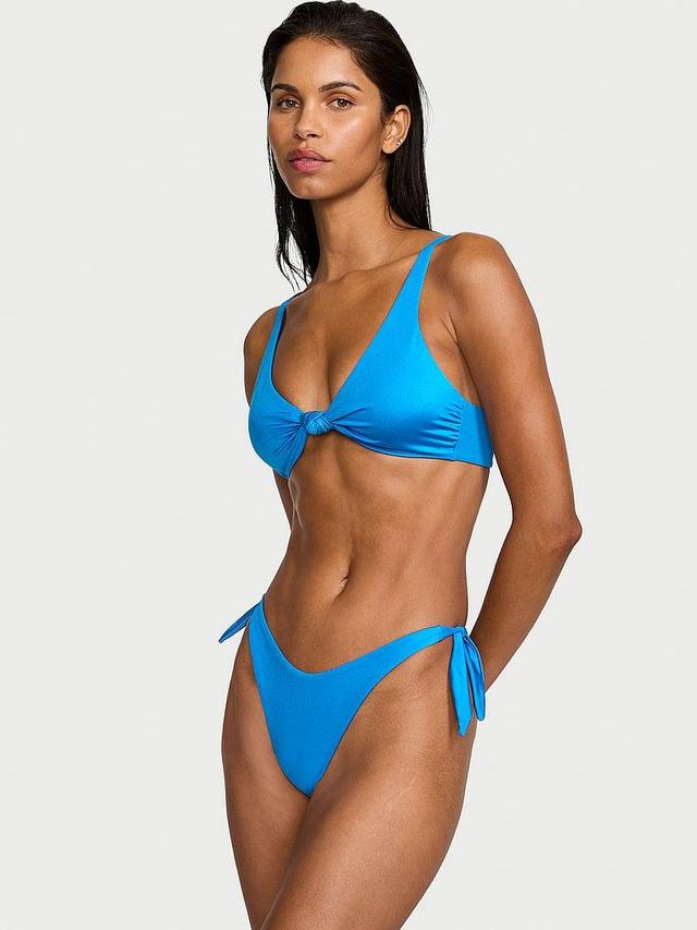 Knotted Bralette Bikini Top Product Image