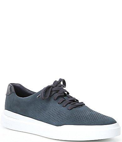 Cole Haan Mens GrandPro Rally Laser Cut Perforated Sneakers Product Image