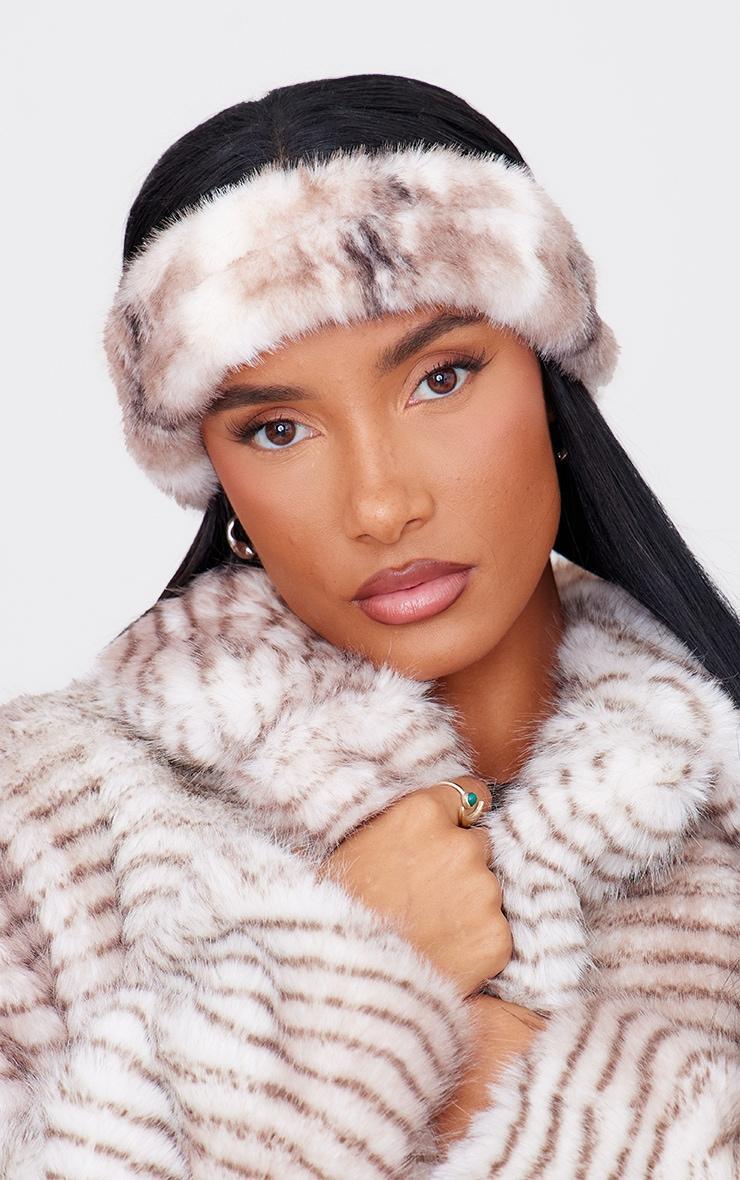 Multi Faux Fur Soft Knot Headband product image