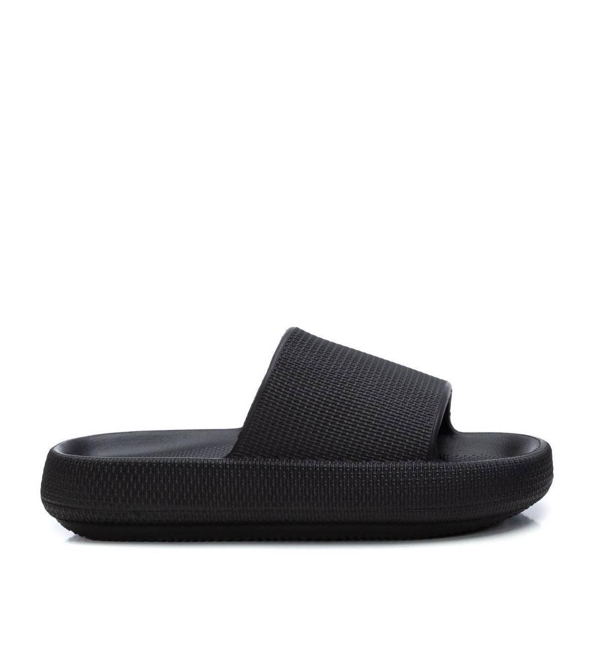 Xti Womens Rubber Flat Sandals Black Product Image