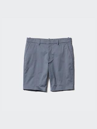 Mens Stretch Slim Shorts 9 Gray 2XL UNIQLO US Product Image