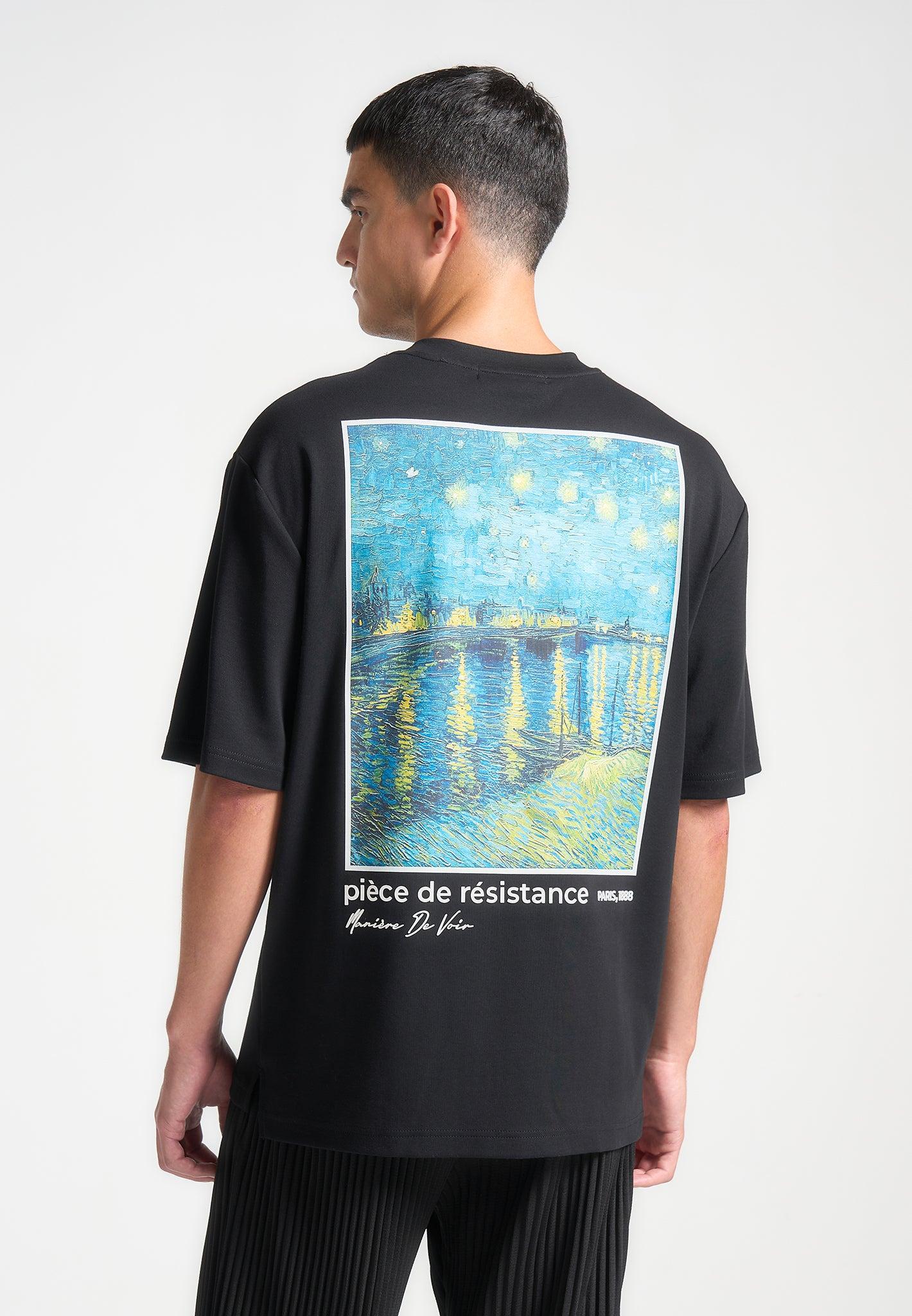 Van Gogh Pièce De Résistance T-Shirt - Black Male Product Image