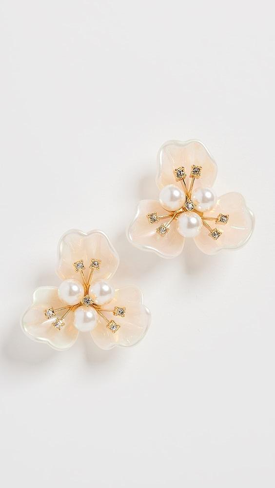 Lele Sadoughi Blossom Button Earrings | Shopbop Product Image