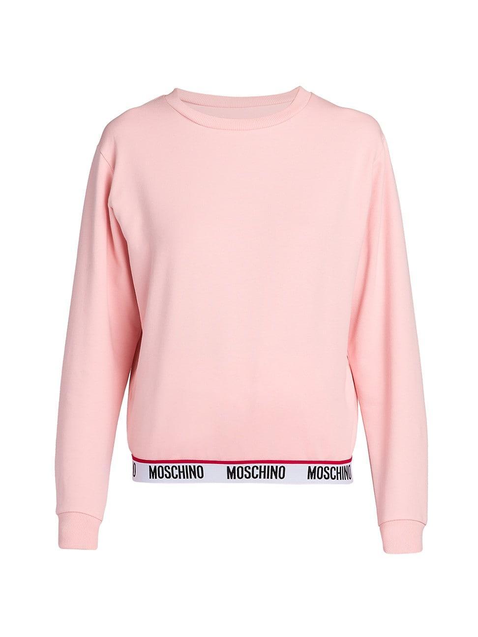 Womens Cotton-Blend Logo Sweatshirt Product Image