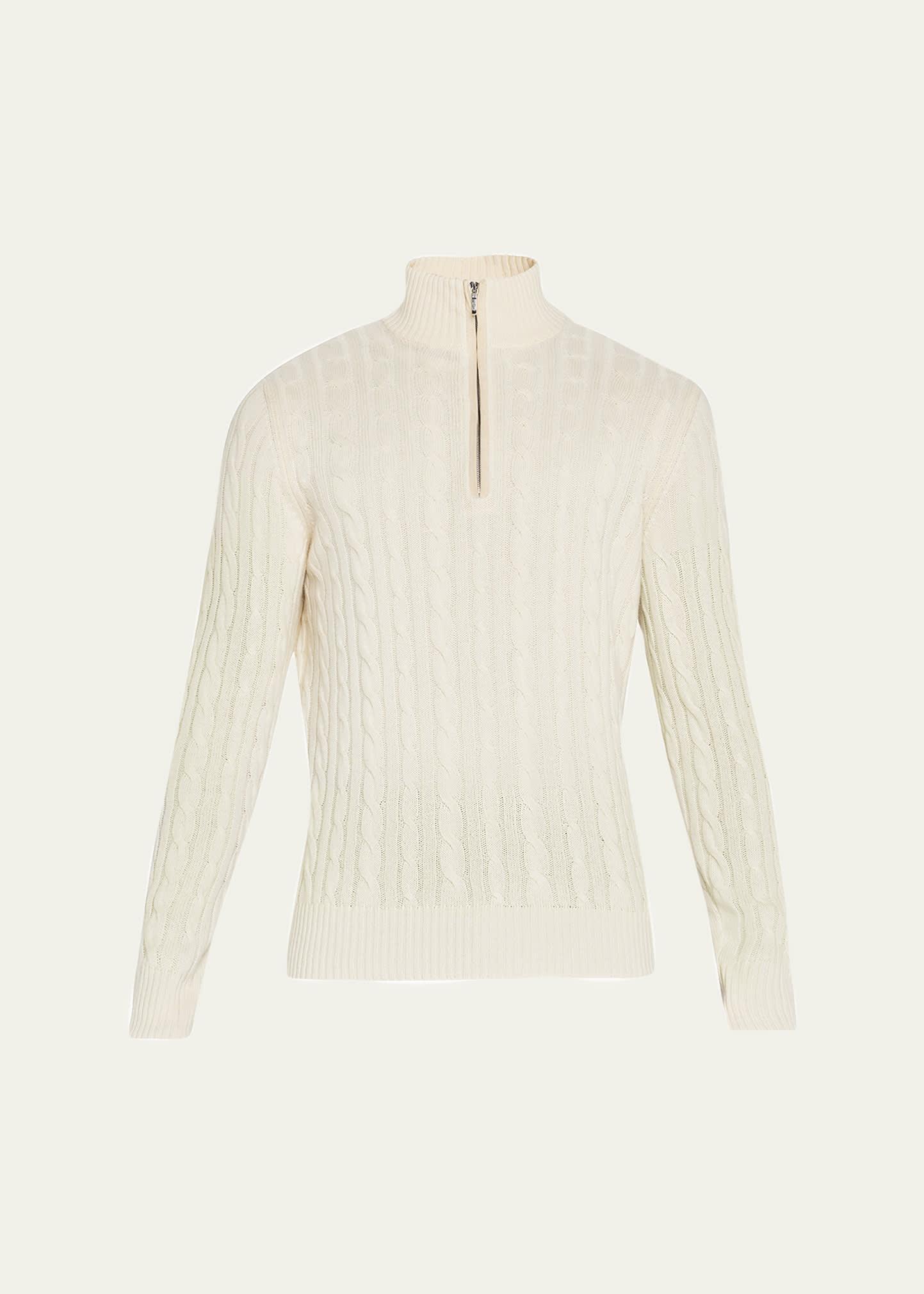 Cashmere Cable-Knit Sweater Product Image