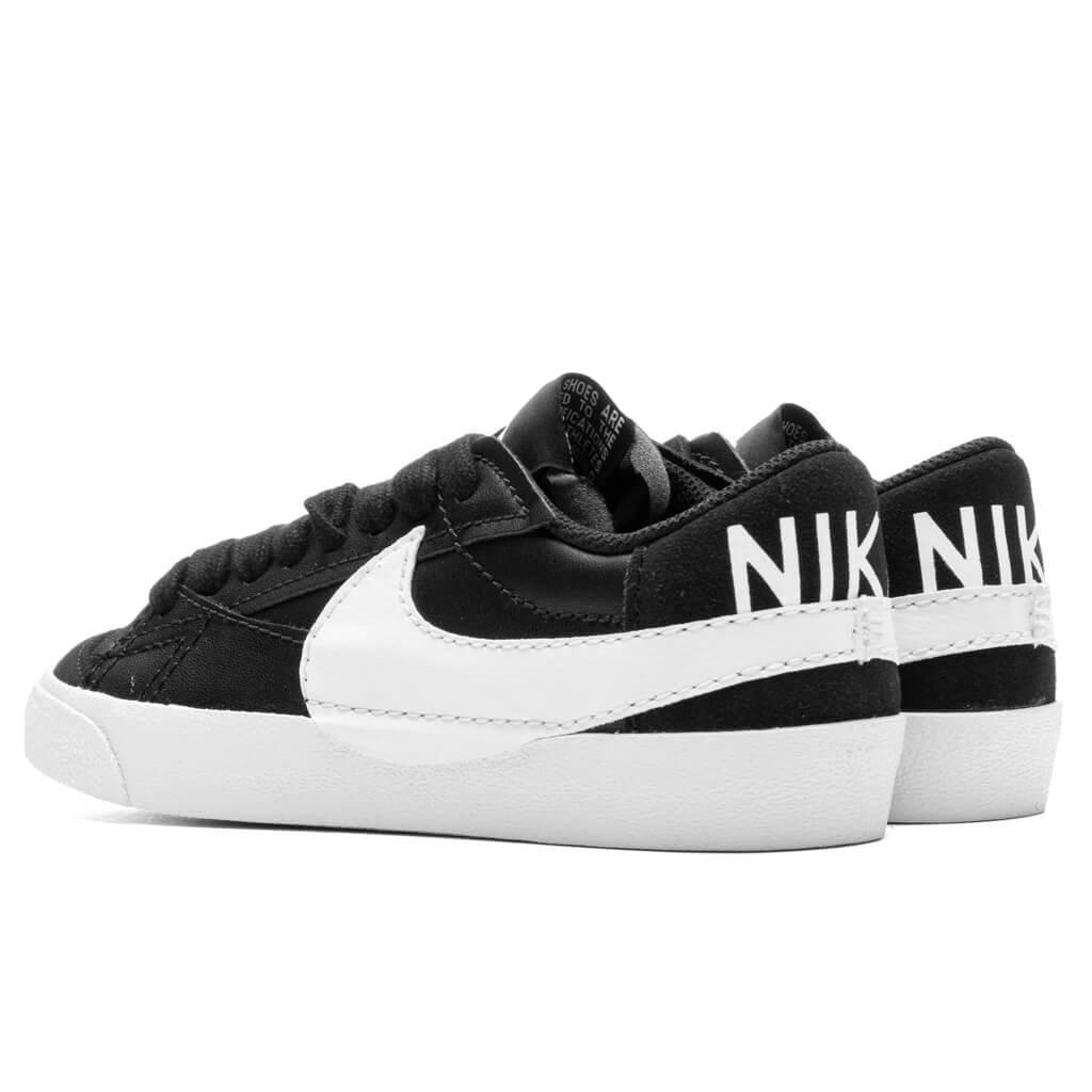 Women's Blazer Low '77 Jumbo - Black/White/Team Orange Female Product Image