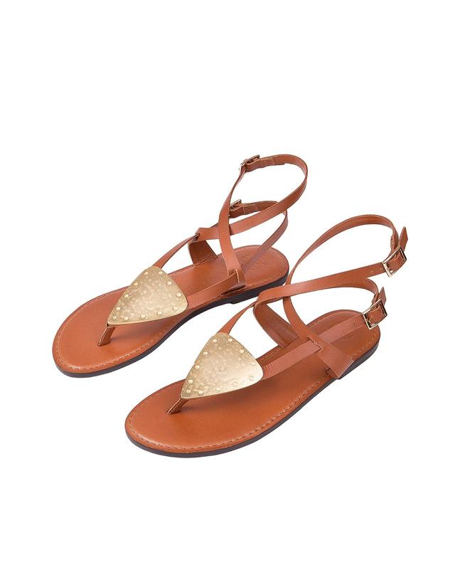 Peggy Sandal - Brown Product Image